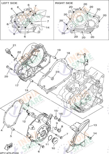 CRANKCASE COVER 1